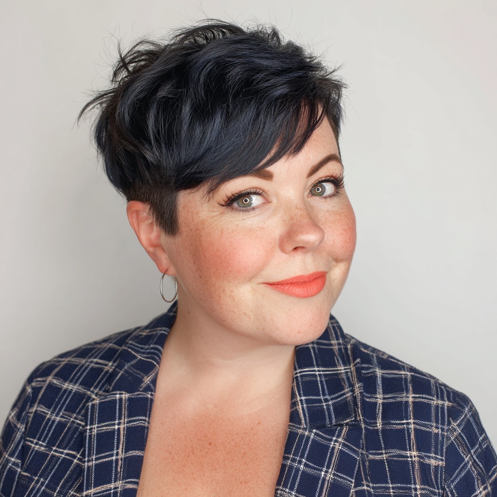 Stylish Textured Pixie Cut with Subtle Volume