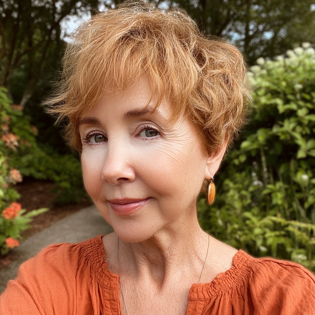 Textured Shaggy Pixie with Natural Volume