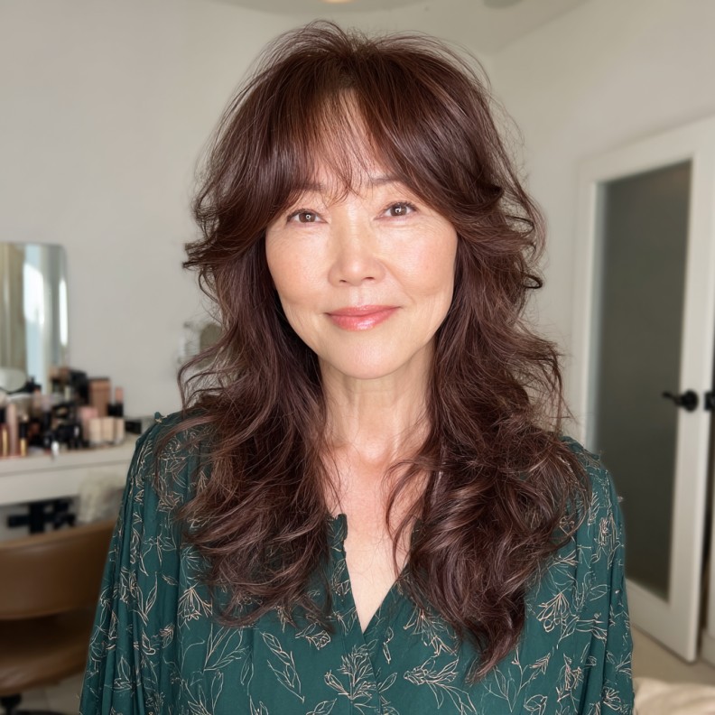 Stylish Textured Hush Cut with Soft Layers