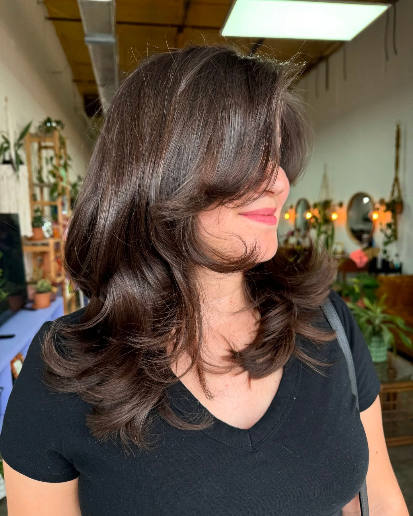 Textured Hush Cut with Soft Body and Face-Framing Layers