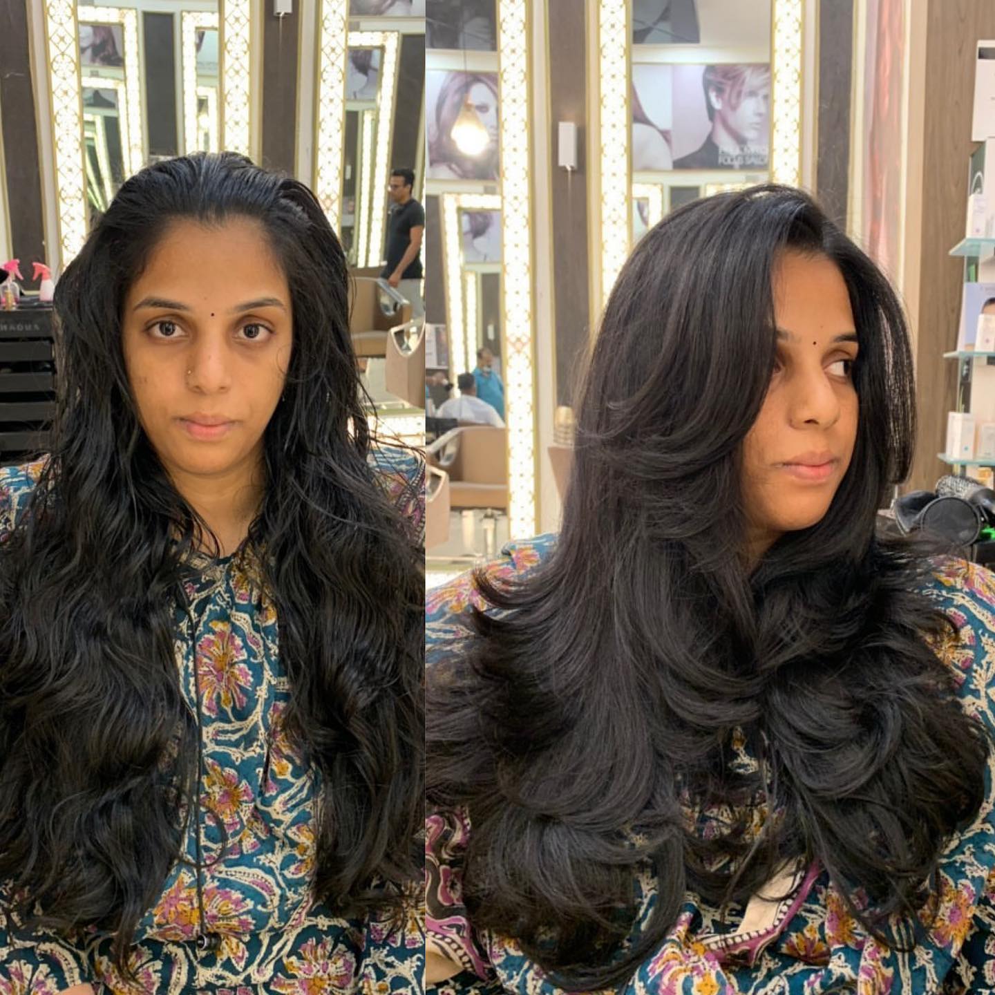 Luxurious Feathered Layers with Soft Movement