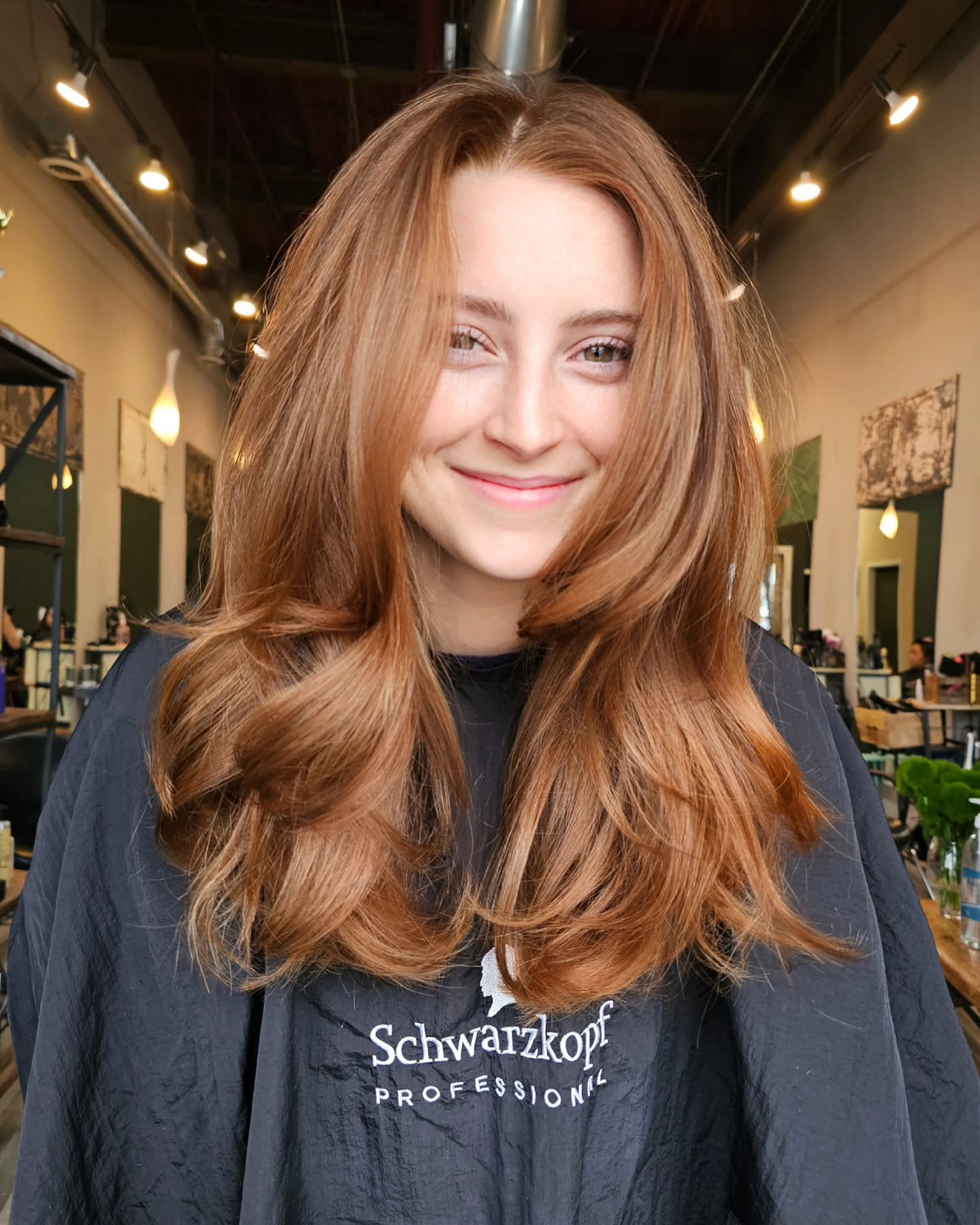 Vibrant Feathered Layers with Subtle Dimension