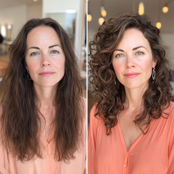 Dynamic Curly Transformation with Defined Layers