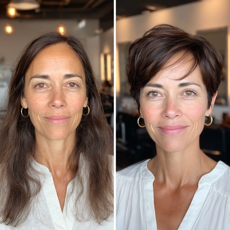 Chic Textured Micro Pixie Cut