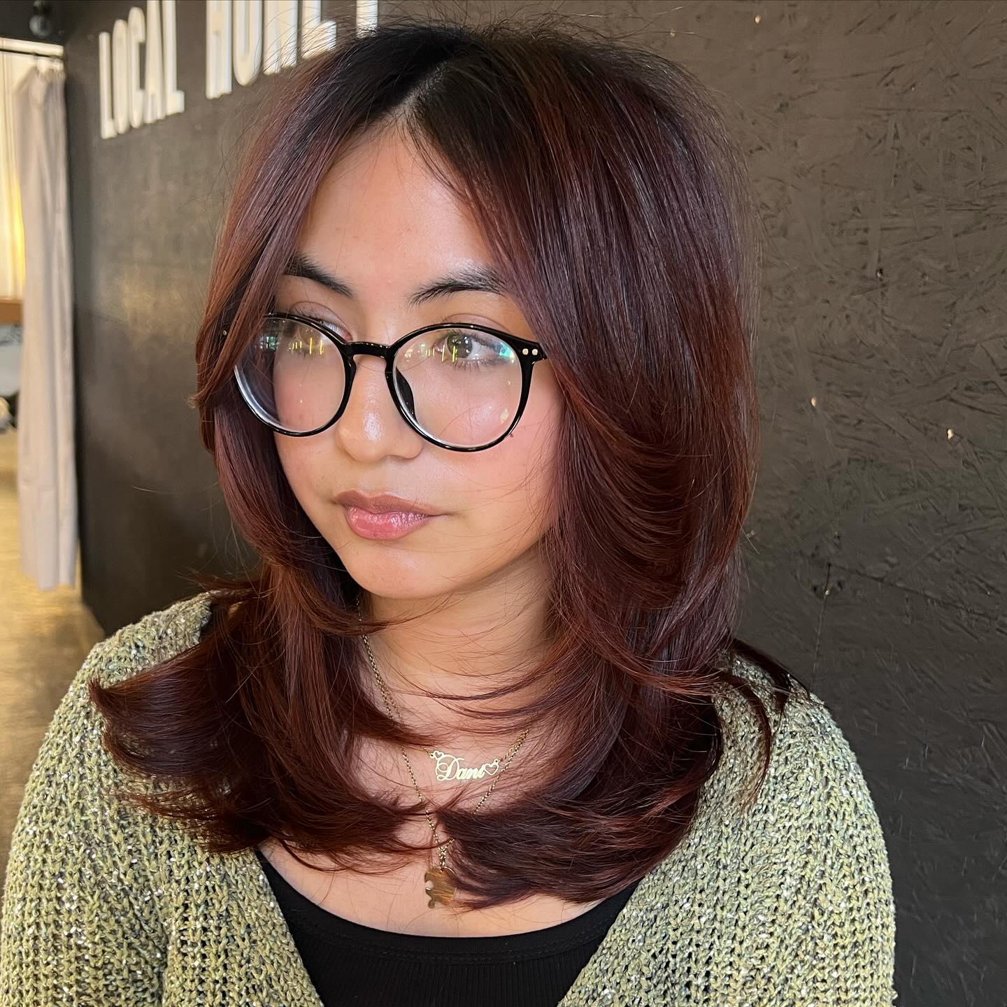 Modern Layered Lob with Subtle Movement