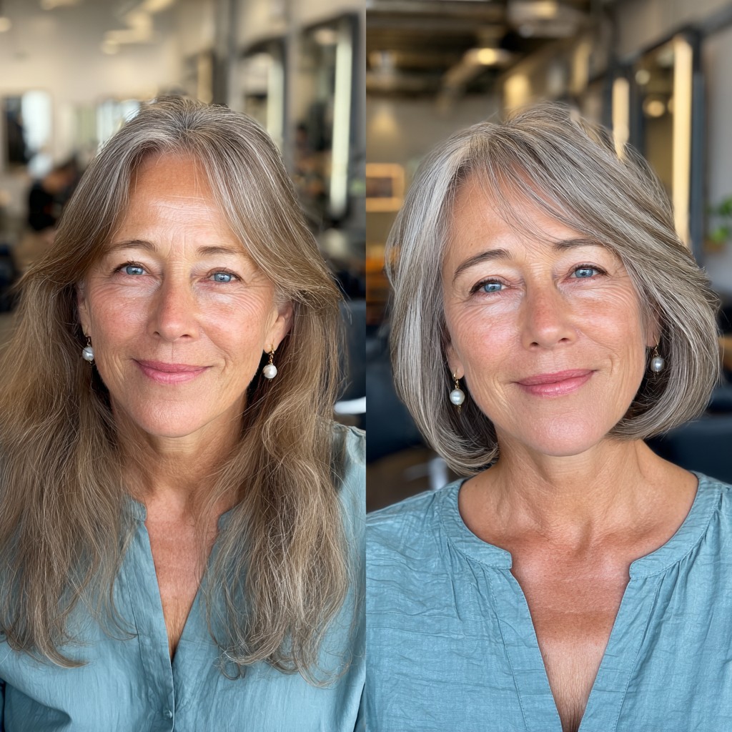Elegant Soft Blunt Bob with Subtle Layers