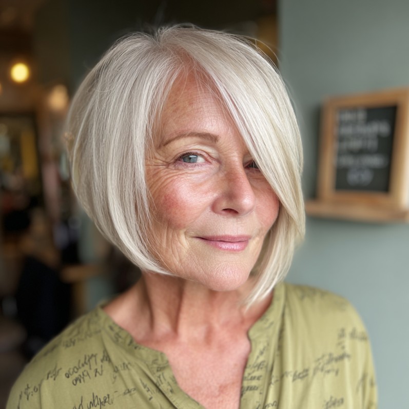 Chic Layered A-Line Bob