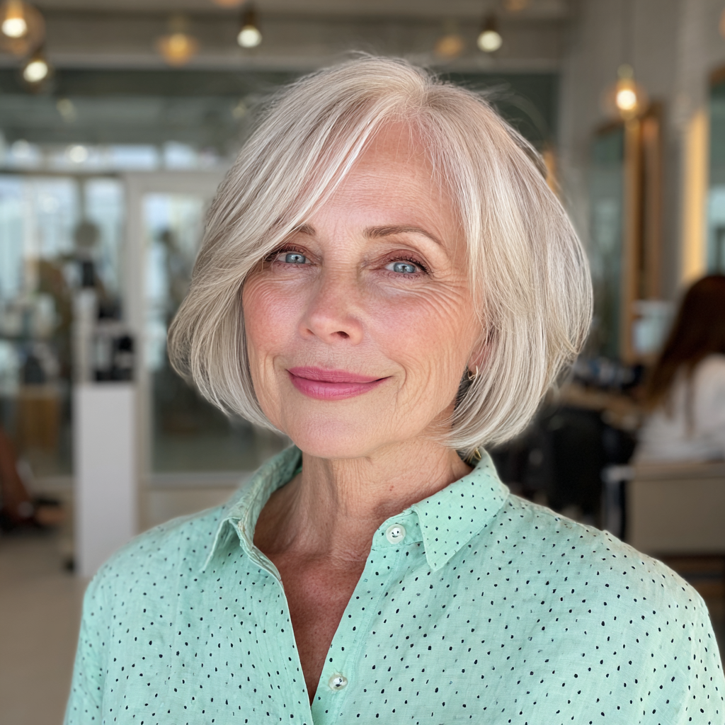 Chic Textured Bob with Soft Layers