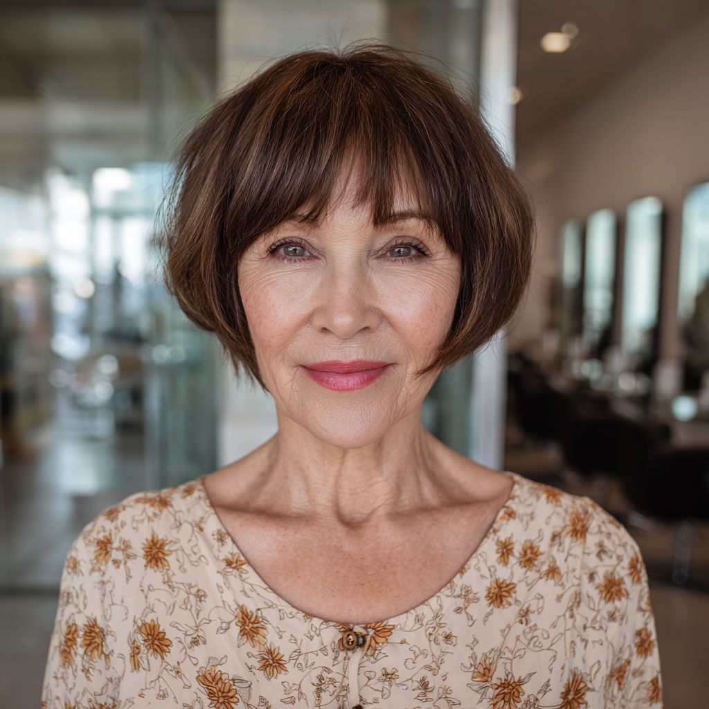 Chic Textured Bob with Soft Volume