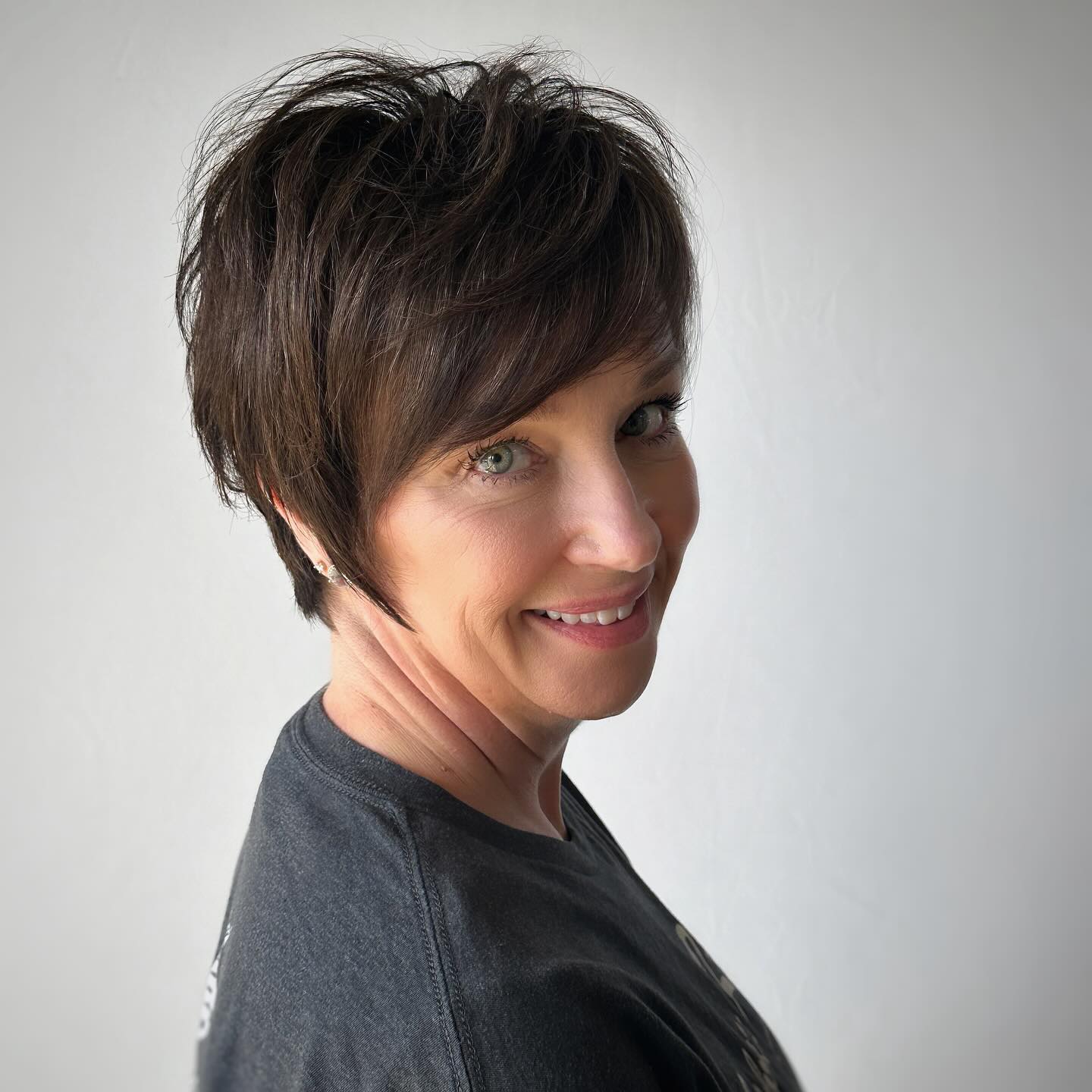Choppy Textured Pixie with Playful Layers