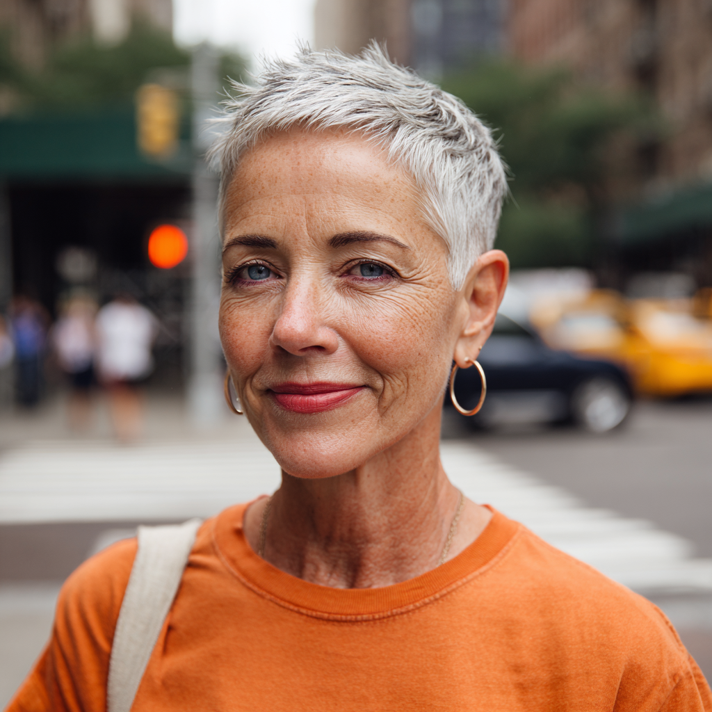 Elegant Textured Pixie with Soft Edges