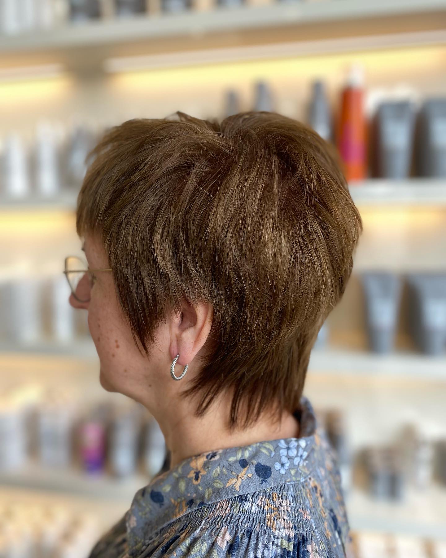 Modern Layered Textured Crop with Subtle Highlights
