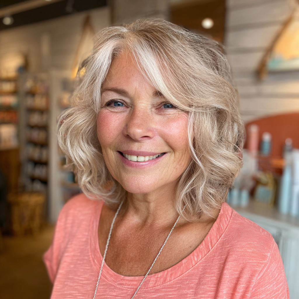 Modern Soft Waves with Subtle Highlights