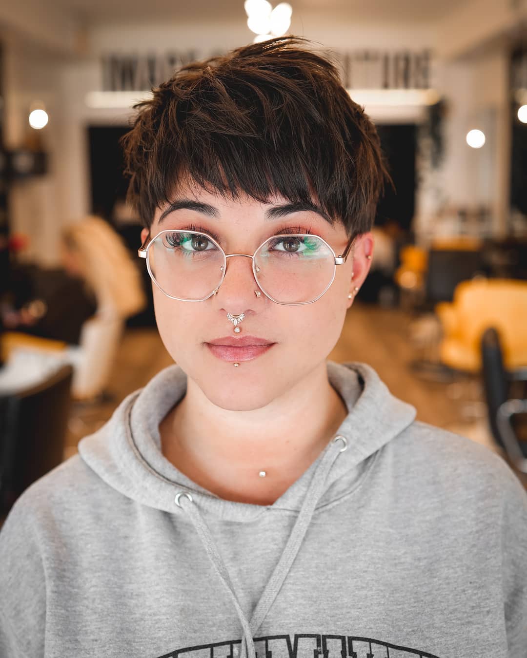 Playful Textured Pixie with Subtle Layers
