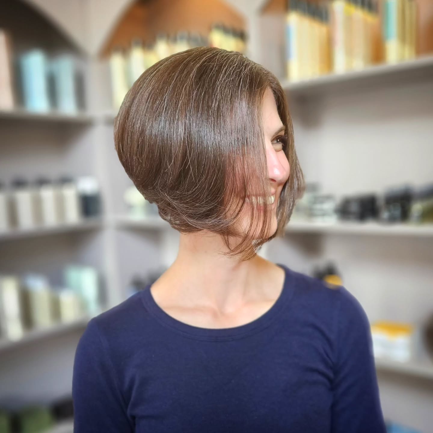 Sleek Angular Bob with Soft Layers