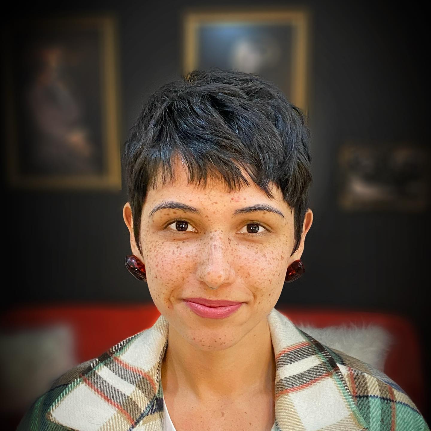 Textured Short Pixie with Effortless Charm