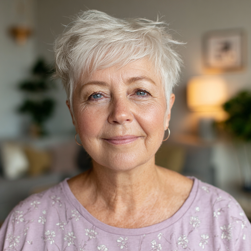 Chic Textured Pixie with Soft Volume