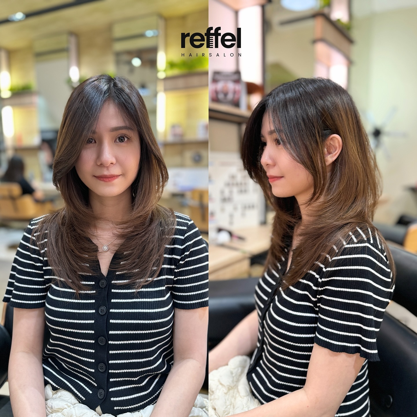 Chic Layered Hush Cut with Subtle Movement