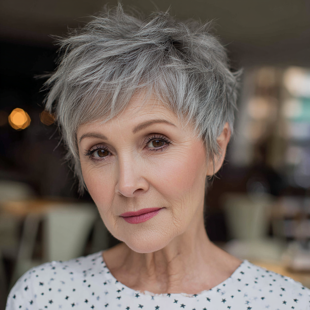 Chic Textured Pixie with Lively Layers
