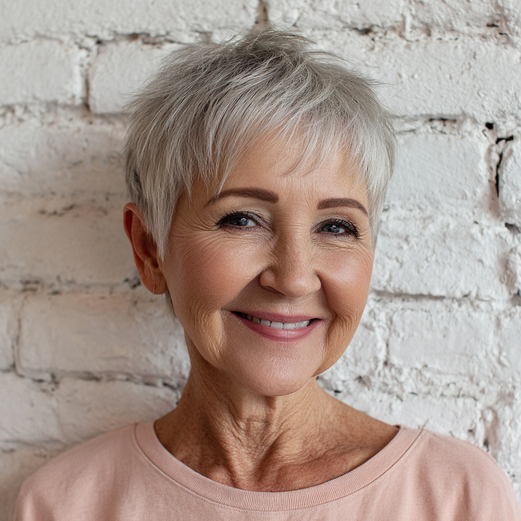 Chic Textured Pixie with Subtle Volume