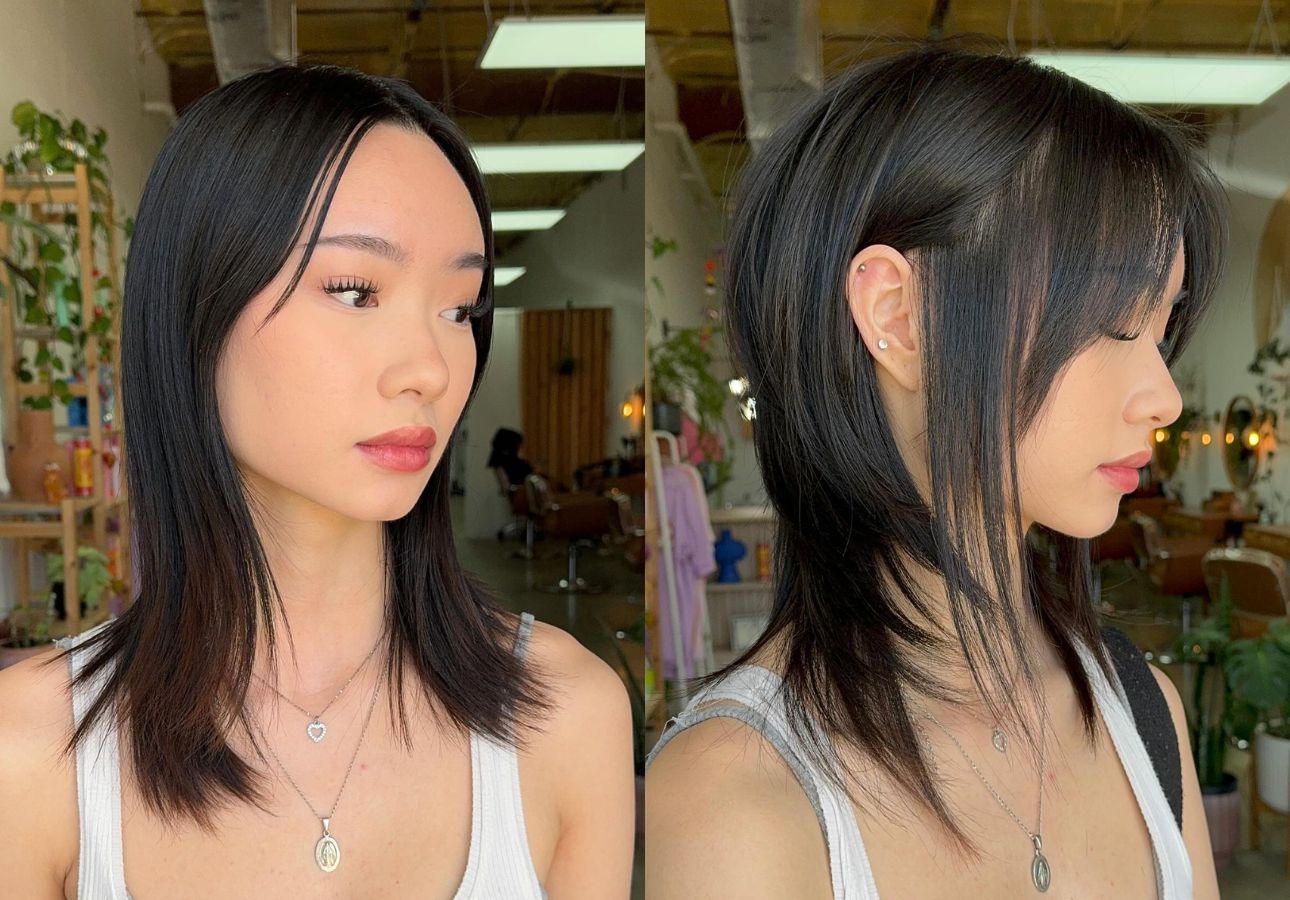 Modern Textured Hush Cut with Subtle Layers