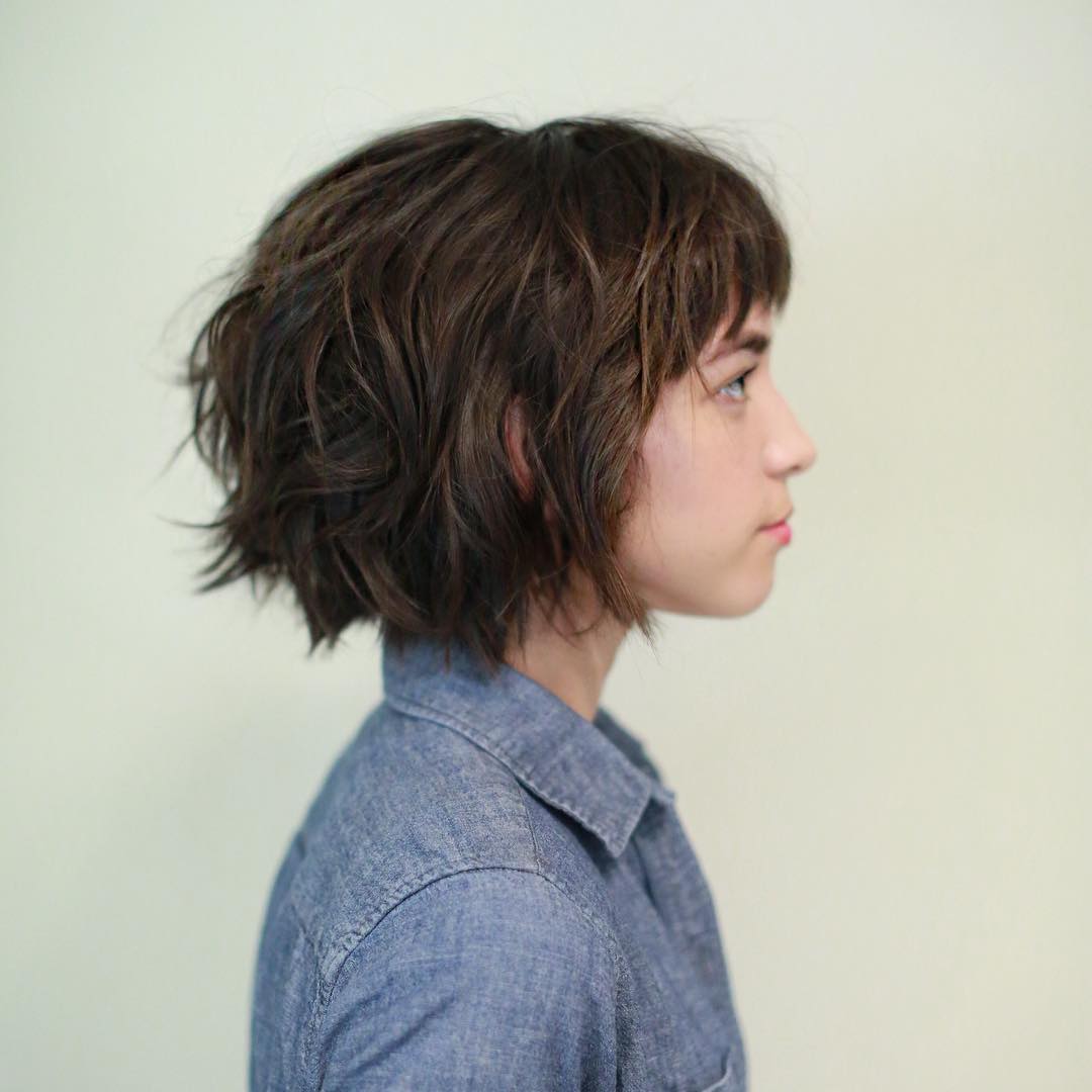 Textured Pageboy Bob with Soft Waves