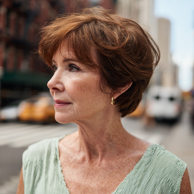 Modern Textured Short Cut with Soft Volume