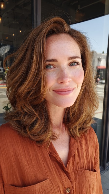 Elegant Layered Cut with Soft Volume