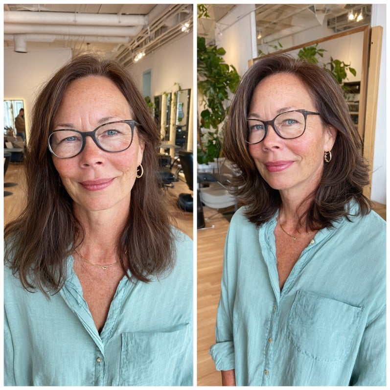 Soft Layered Cut with Subtle Movement