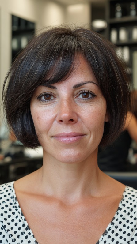 Stylish Textured Bob with Soft Volume