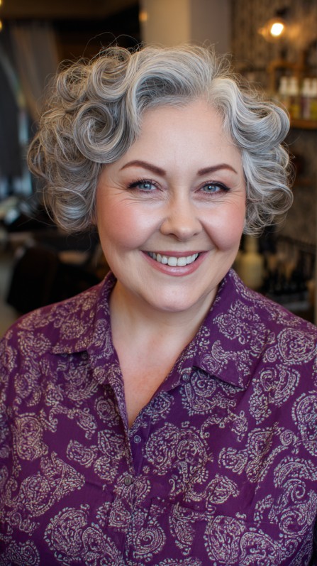 Charming Soft Curly Crop with Defined Bounce