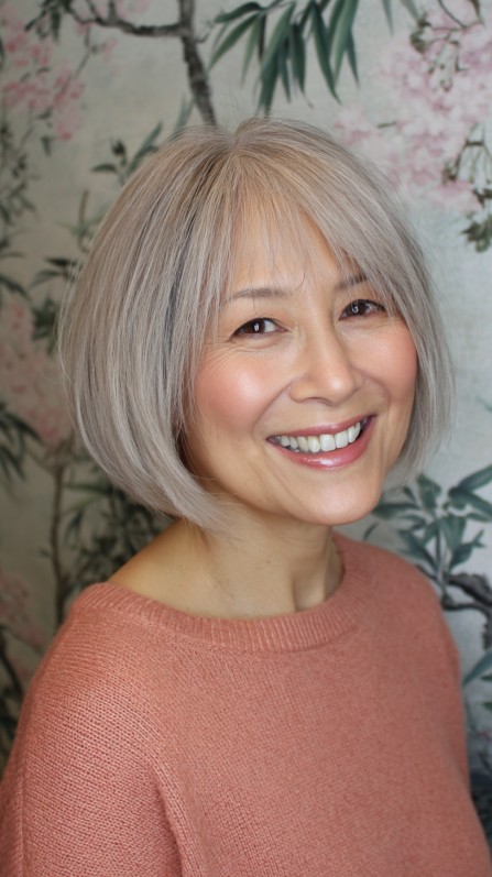 Chic Wispy Bob with Soft Layers