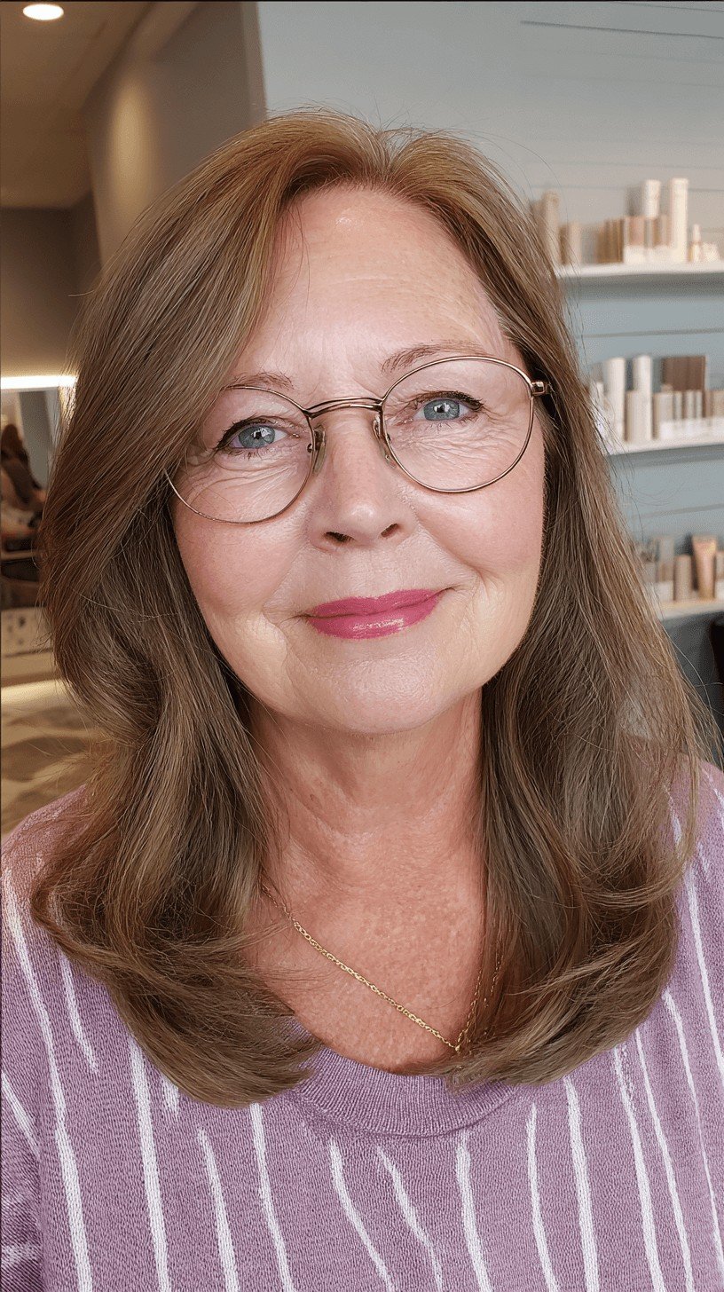 Chic Medium-Length Cut with Soft Face-Framing Layers