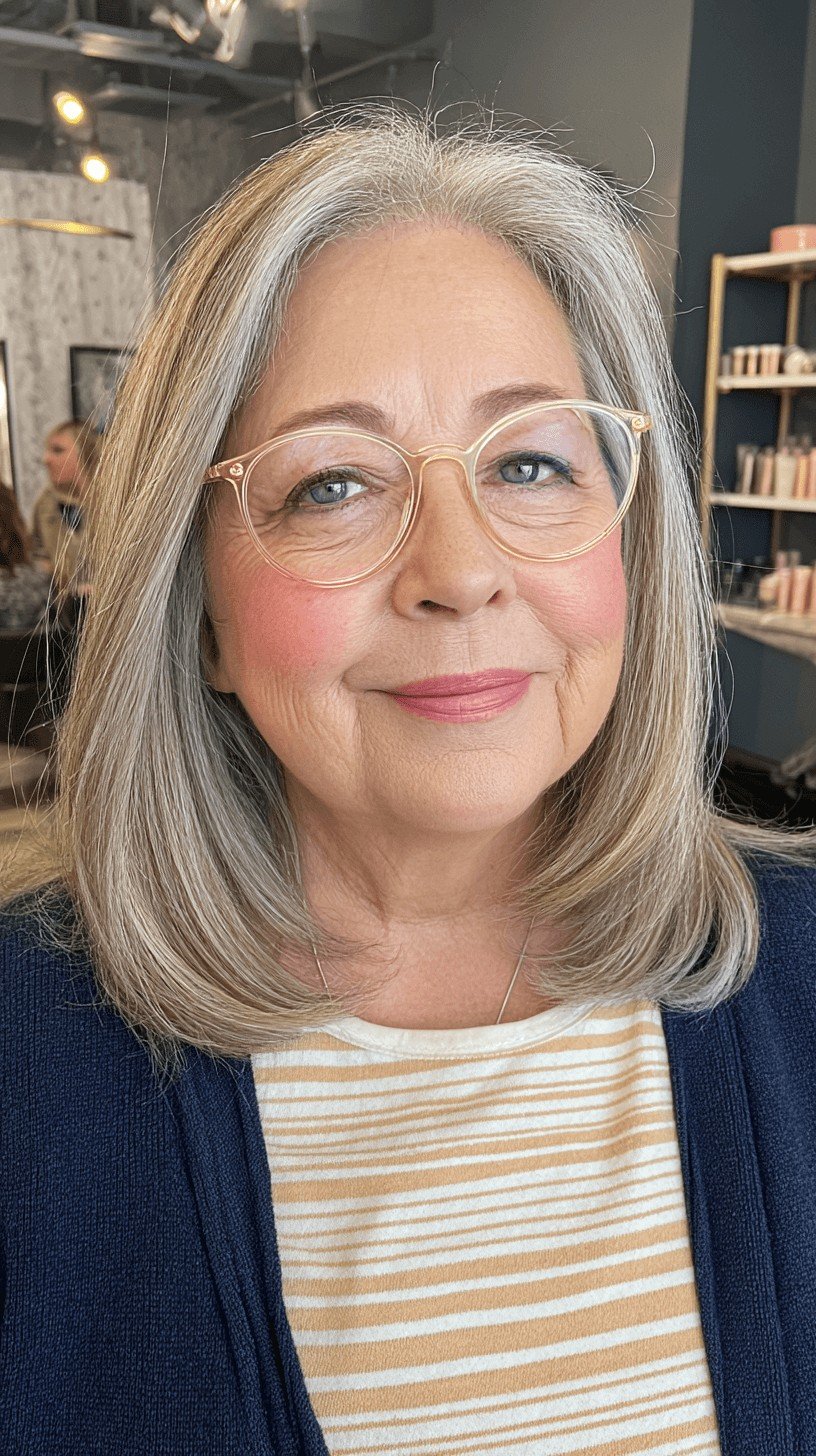 Chic Medium-Length Cut with Soft Subtle Layers