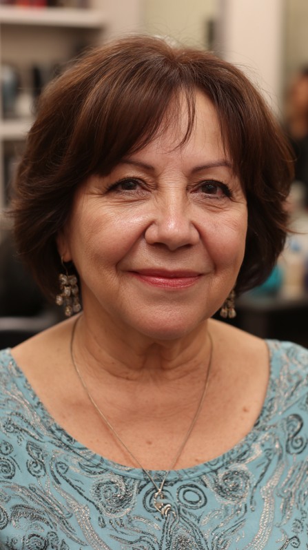 Textured Skimmed Bob with Soft Face-Framing Layers