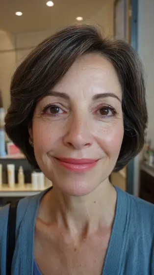 Classic Textured Short Cut with Soft Layers