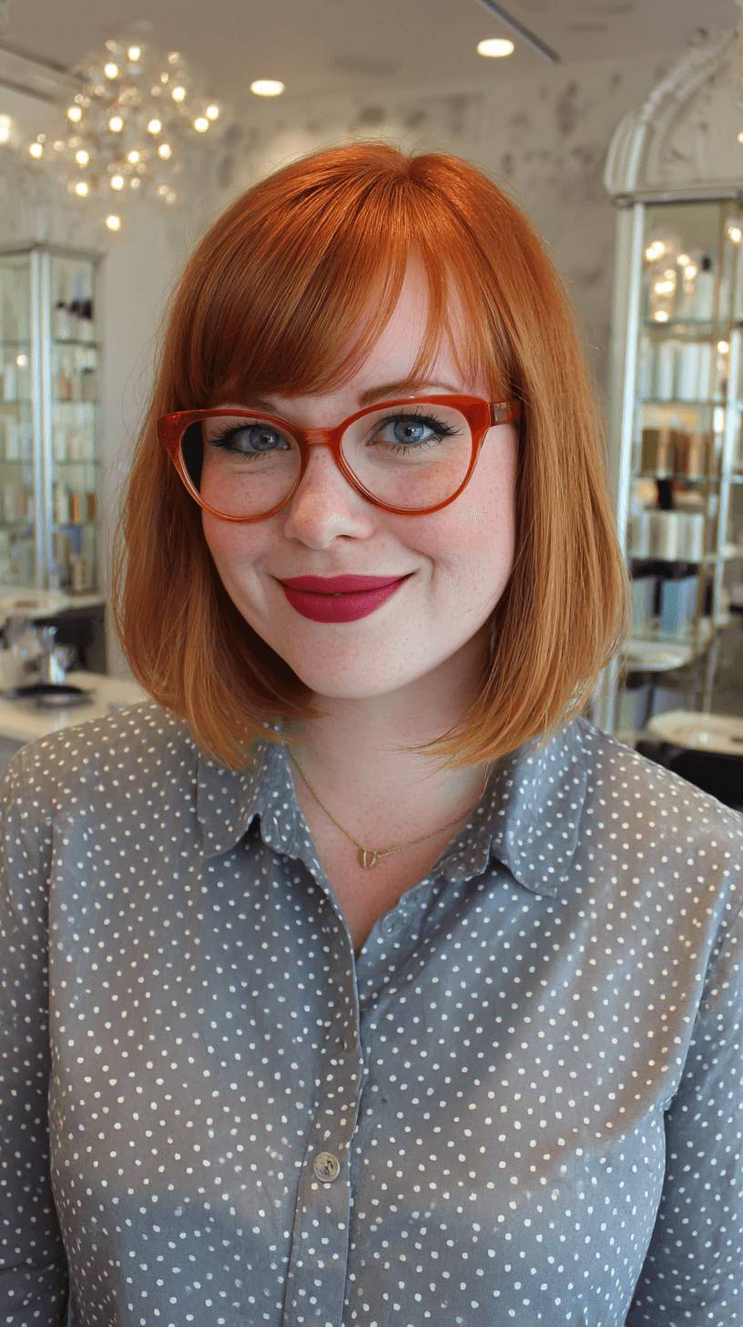 Modern Blunt Bob with Soft Rounded Edges
