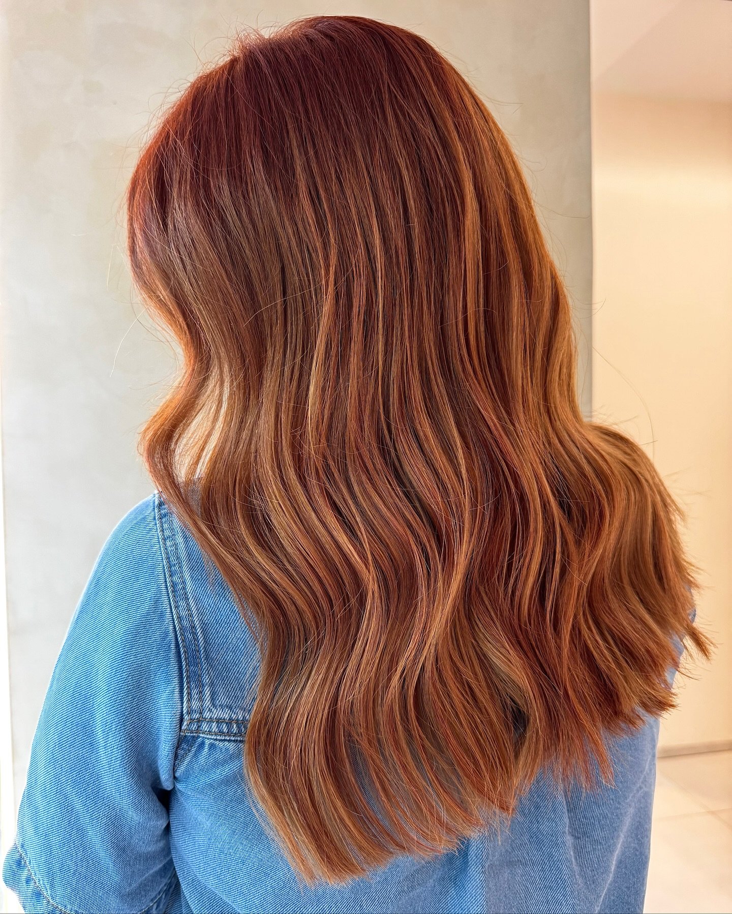 Warm Autumn Waves with Rich Copper Tones