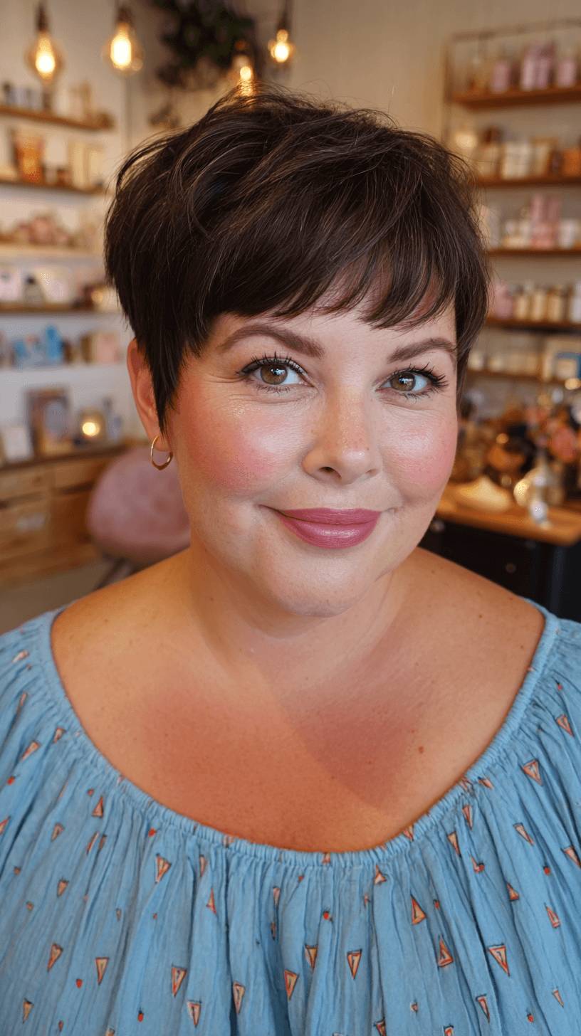 Chic Textured Pixie with Soft Layers