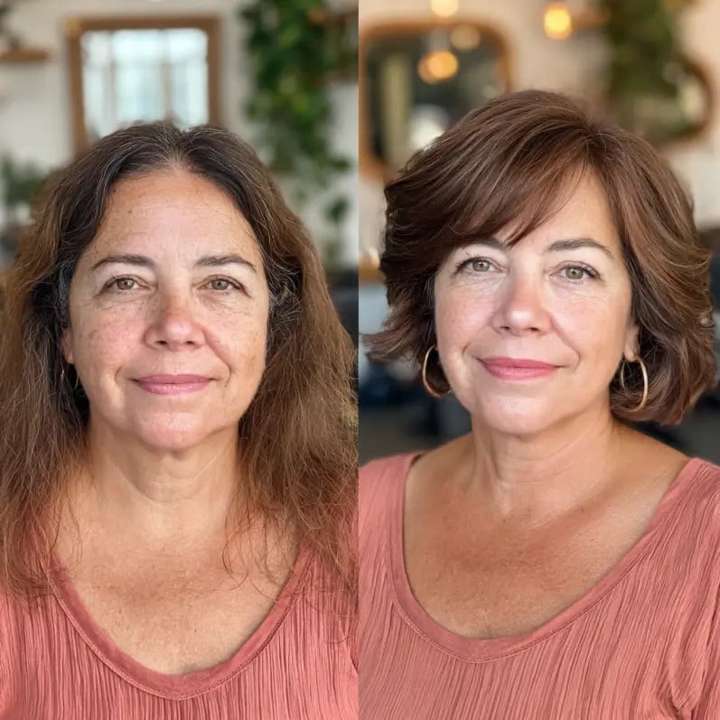 Chic Textured Bob with Soft Layers