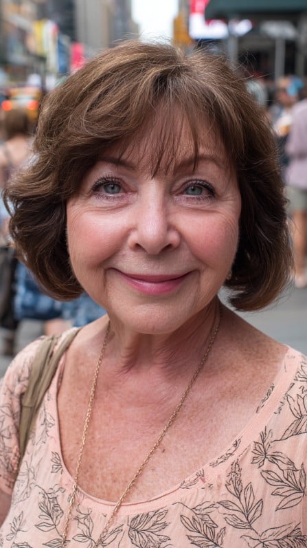 Charming Textured Bob with Soft Volume
