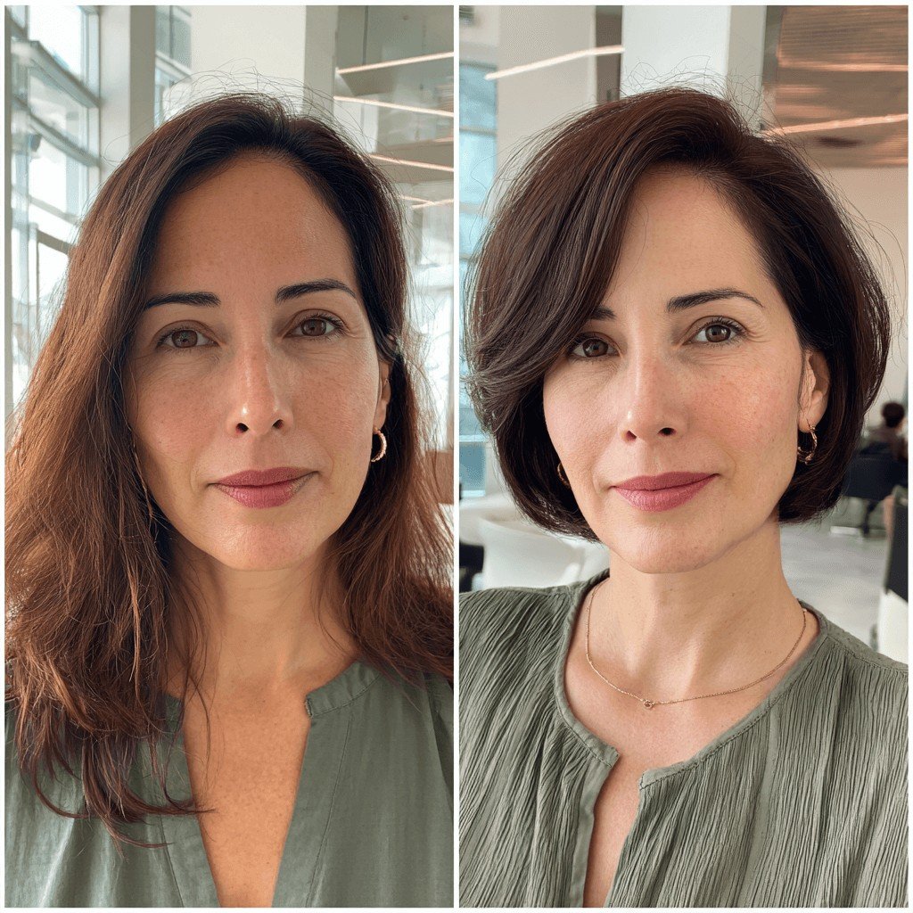 Chic A-Line Bob with Soft Volume