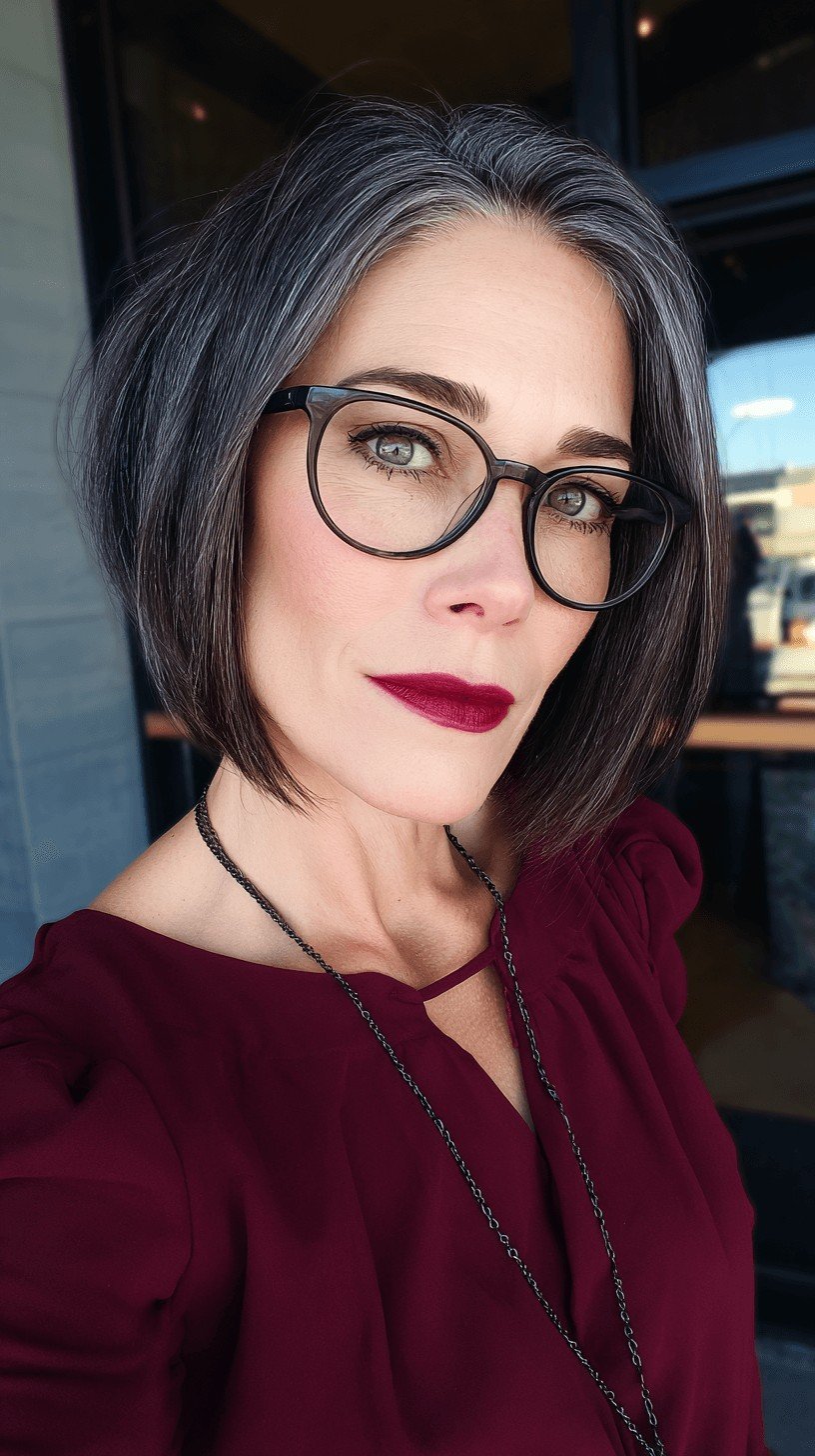 Chic Inverted Bob with Flattering Angles