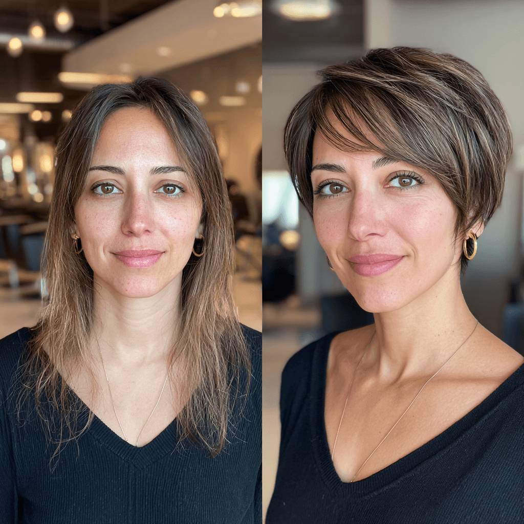 Chic Short Pixie with Textured Layers