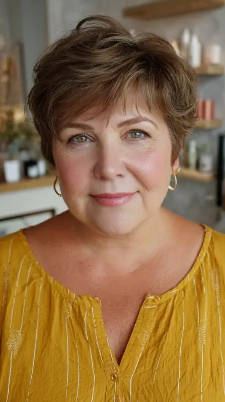 Chic Soft Textured Pixie Cut