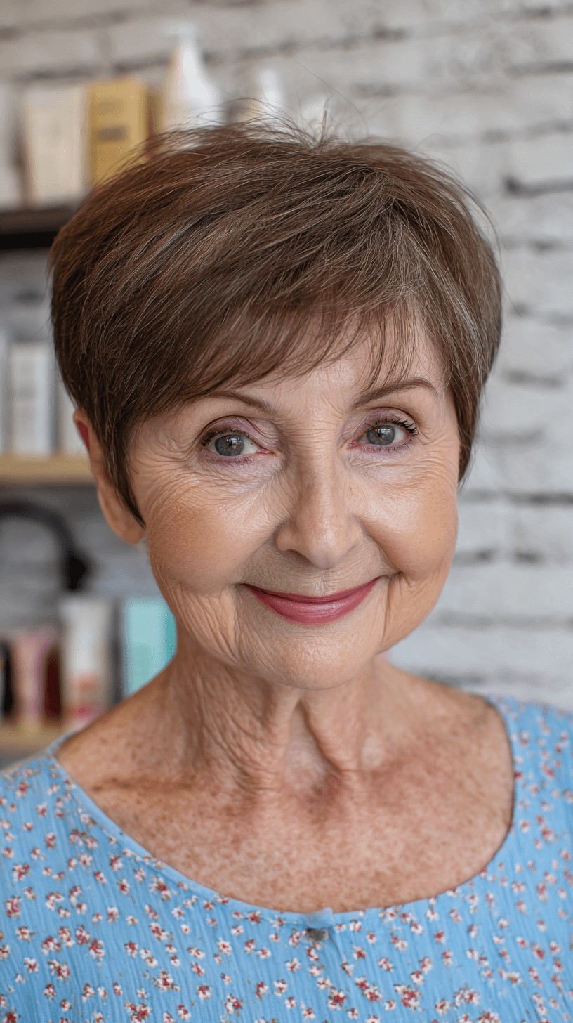 Chic Textured Short Cut with Soft Layers