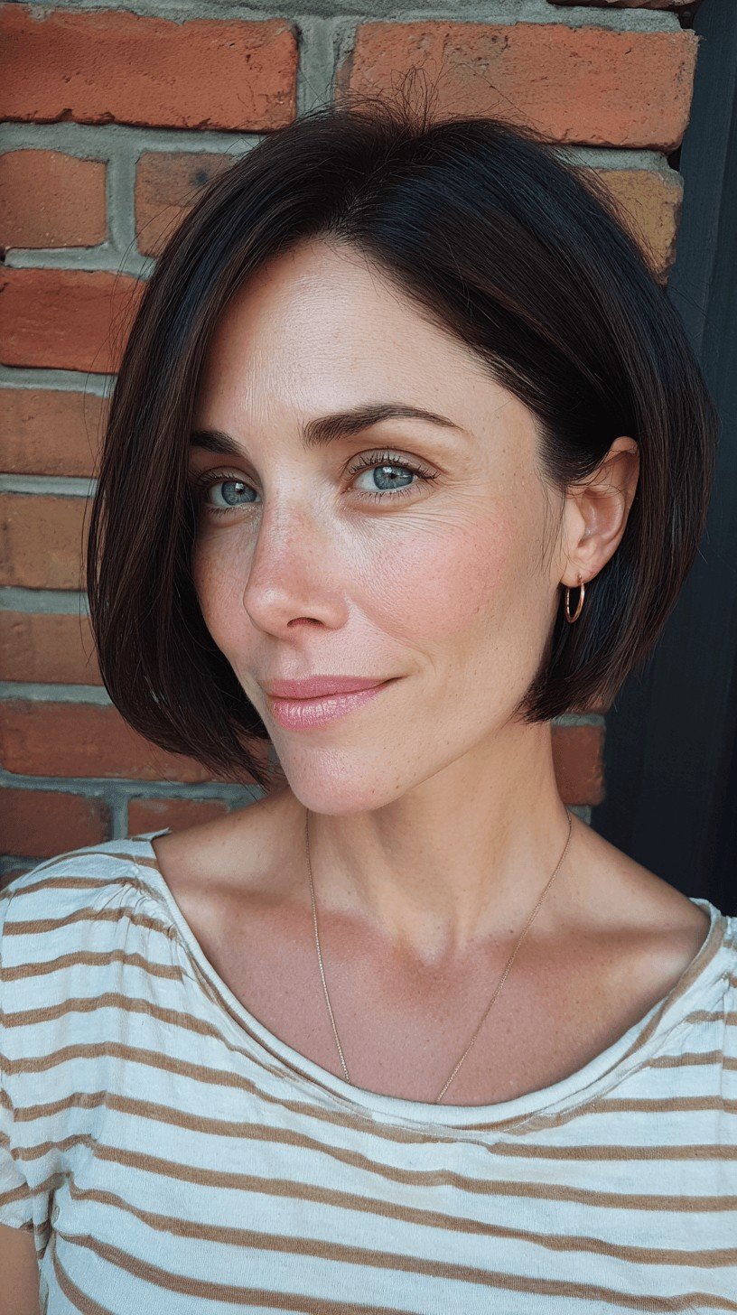 Modern Sleek Bob with Subtle Texturing