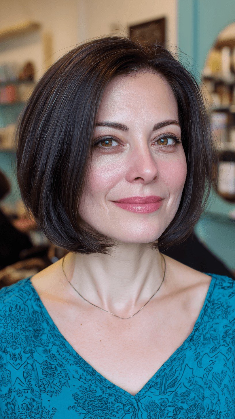Modern Textured Bob with Soft Layers