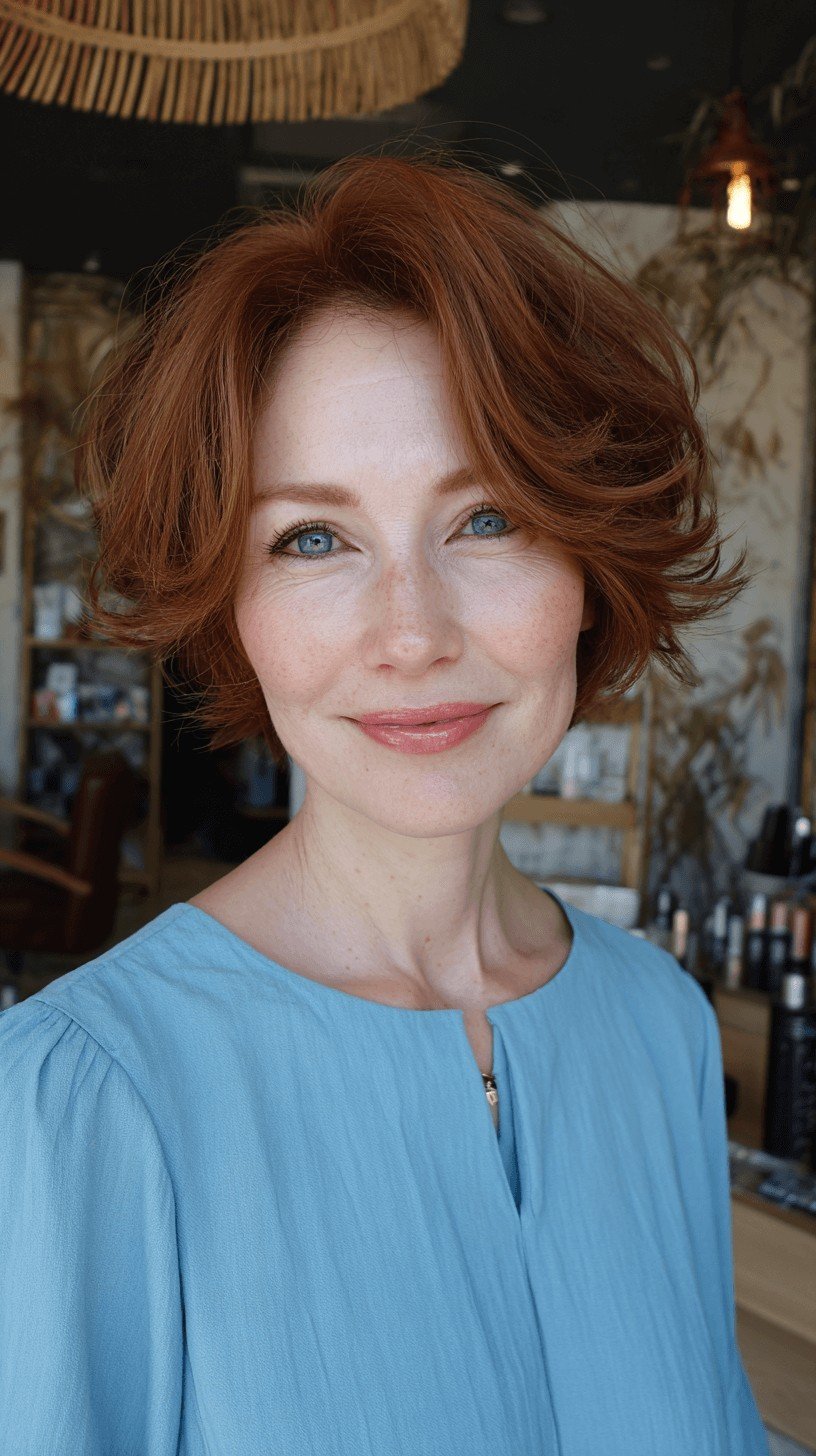 Modern Textured Short Cut with Soft Volume