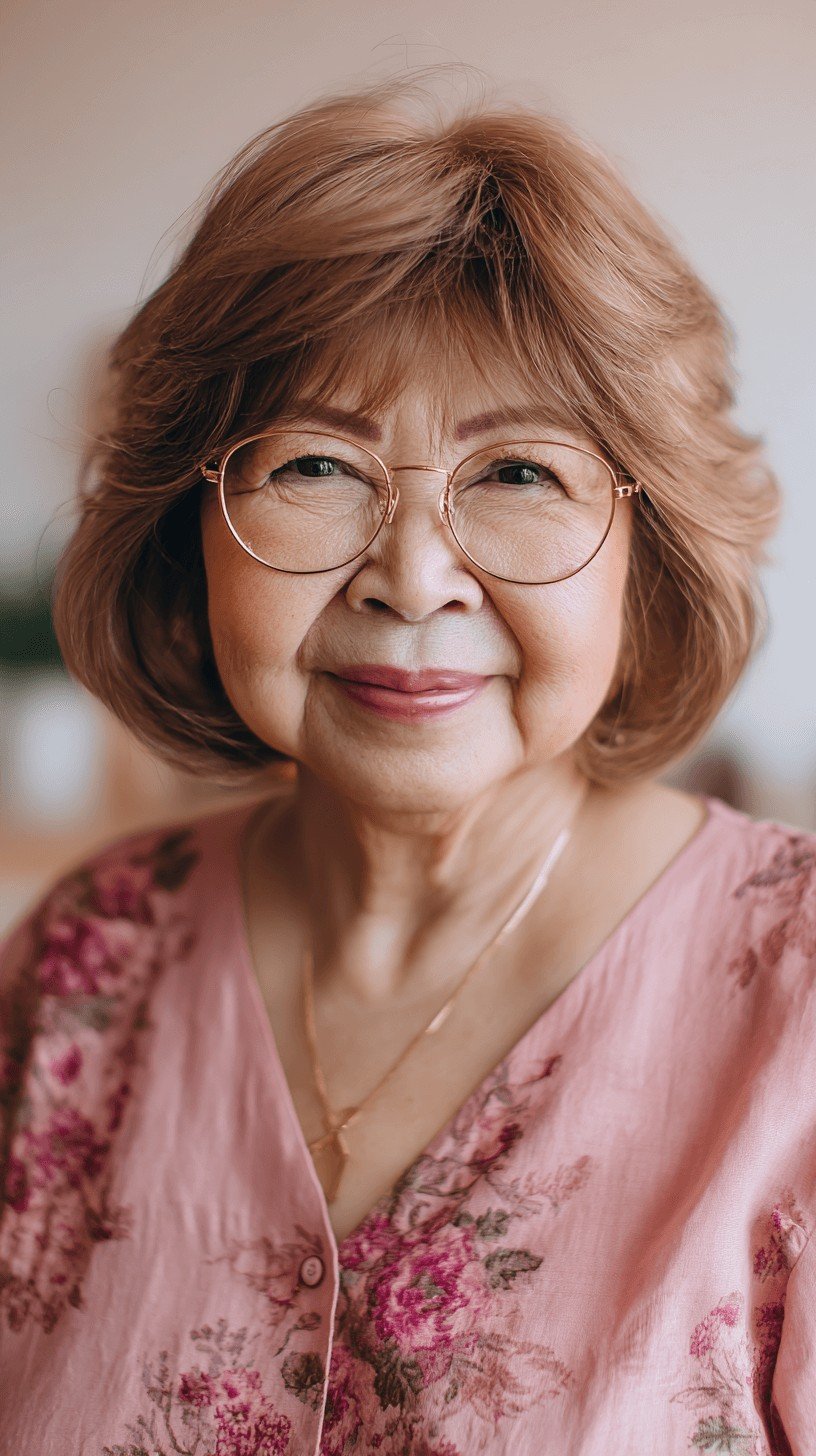 Soft Textured Bob with Gentle Waves